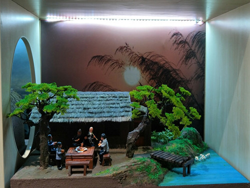 生活場景復(fù)原模型