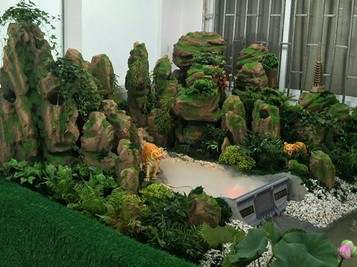 旅游風景區(qū)假山模型