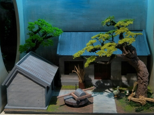 現(xiàn)代民居場景復(fù)原模型