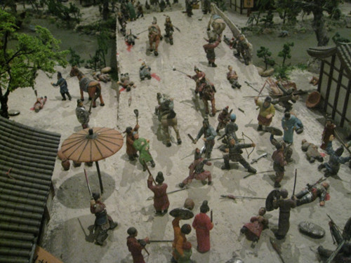 古代戰(zhàn)爭(zhēng)影視道具模型