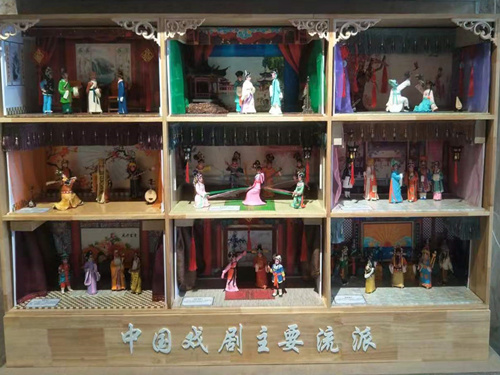 中國(guó)戲劇主要流派場(chǎng)景復(fù)原模型